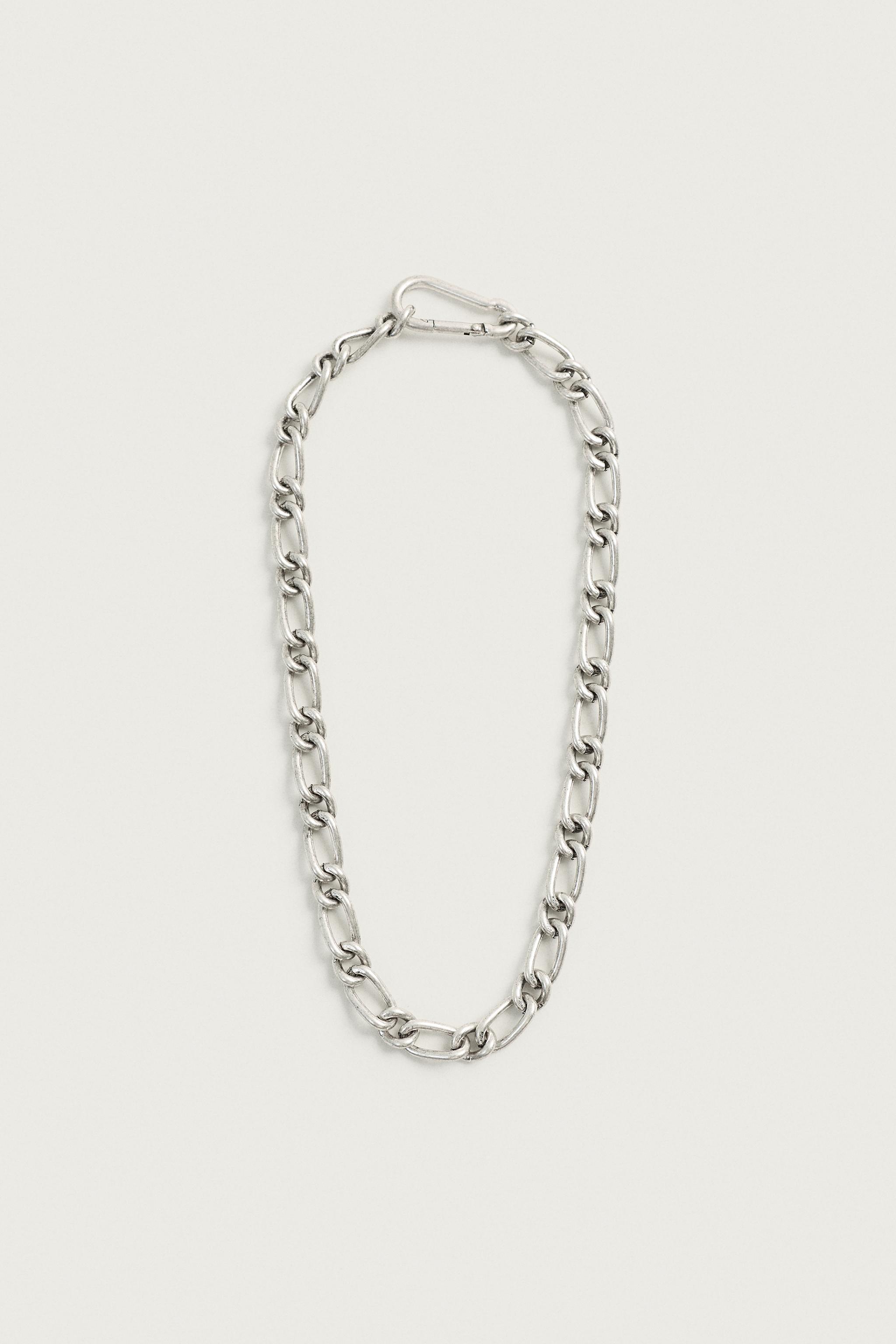 COLLIER À MAILLONS MÉTALLIQUES